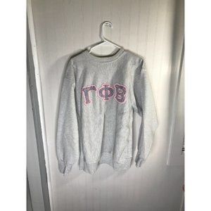 VINTAGE Sorority Sweater Women’s X-Large Gemma Phi Beta Mom Greek 80s USA